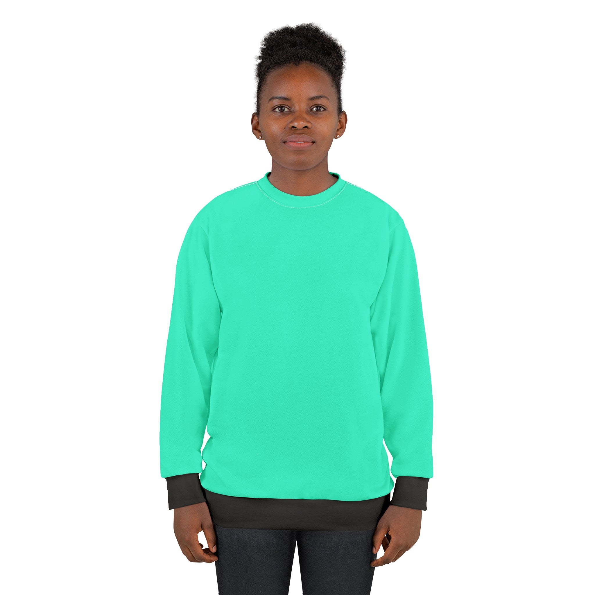 Summer Green  Cyan - Unisex Sweatshirt