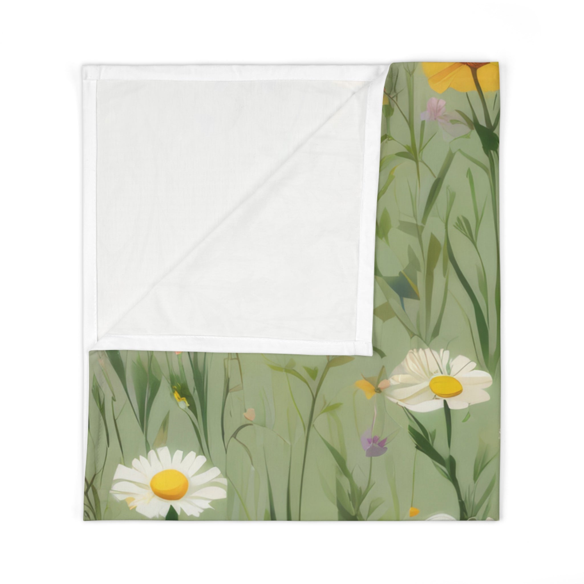 Baby Swaddle Blanket, In the Meadow 3