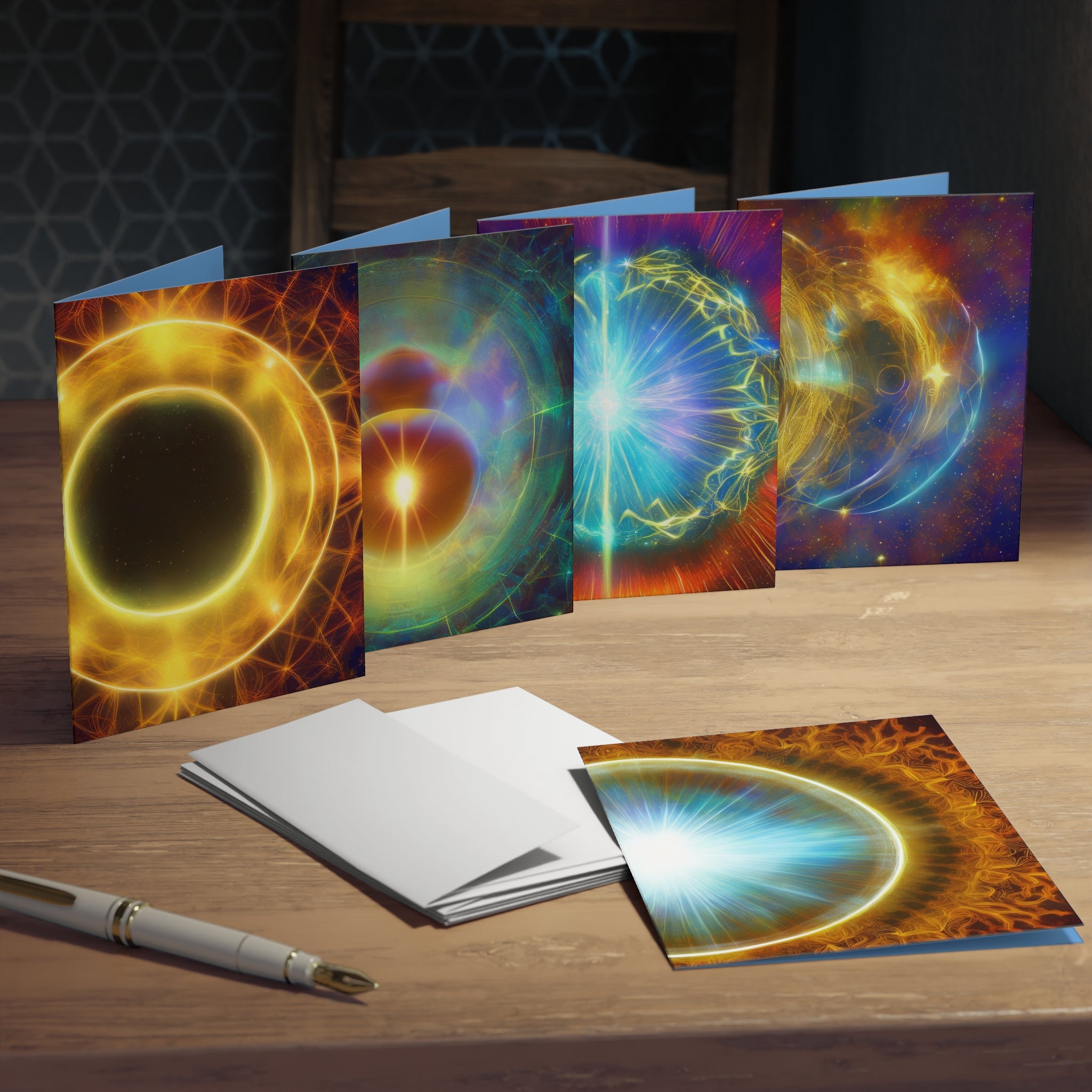 Multi-Design Greeting Cards (5-Pack)Heavenly message, Portal to Ascension