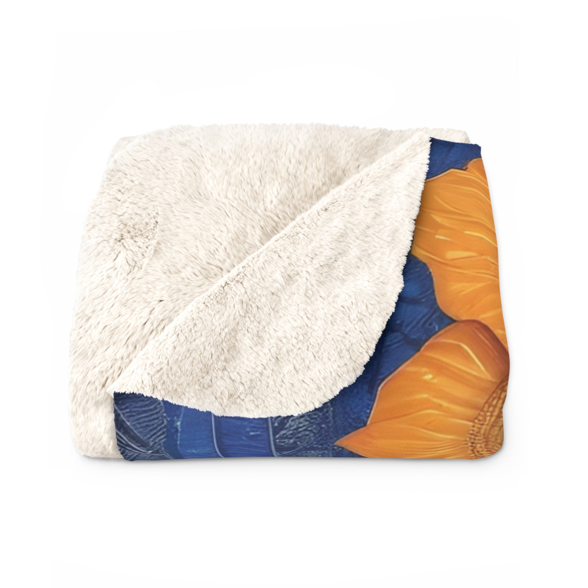 Third Eye Chakra - Sherpa Fleece Blanket