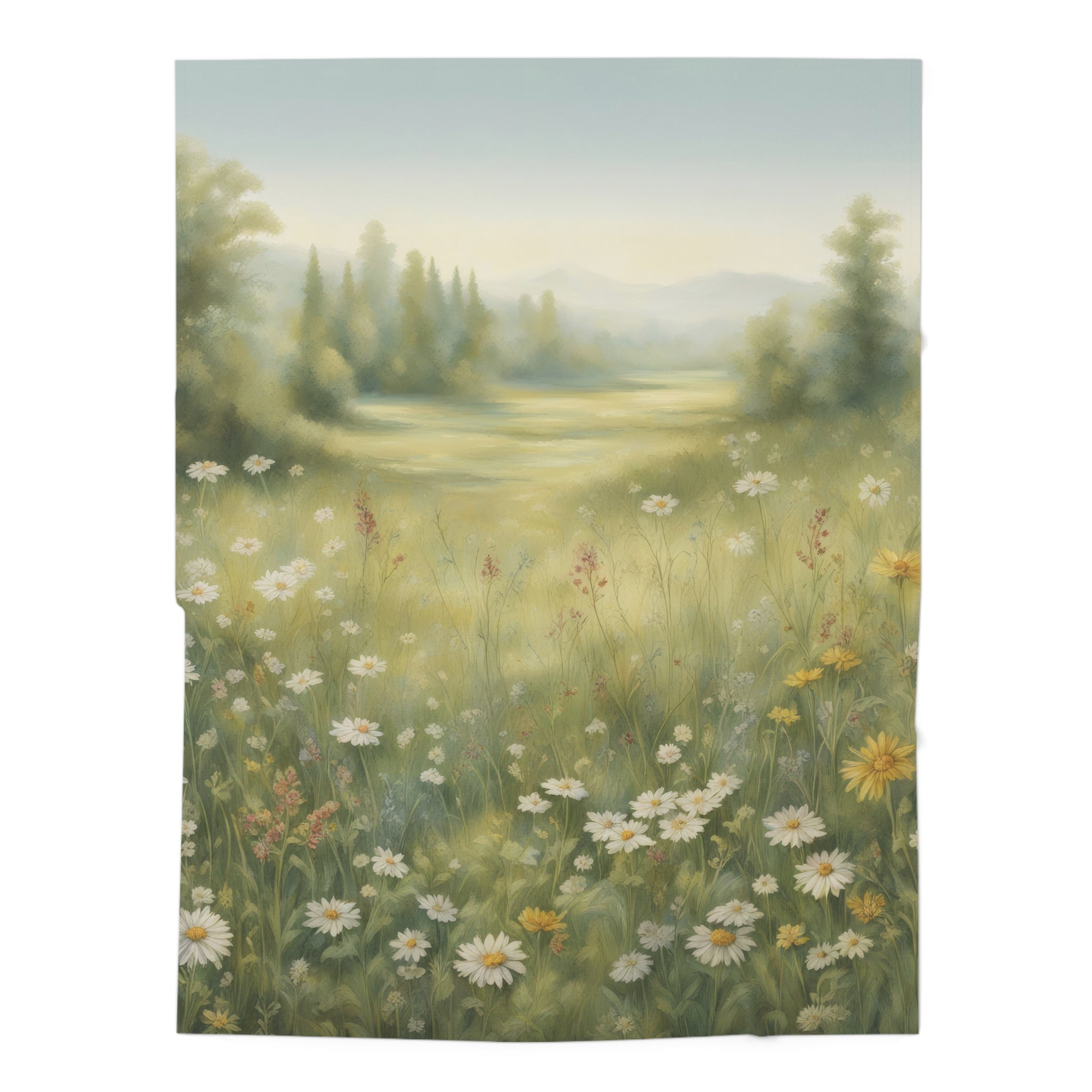 Baby Swaddle Blanket, In the Meadow 2