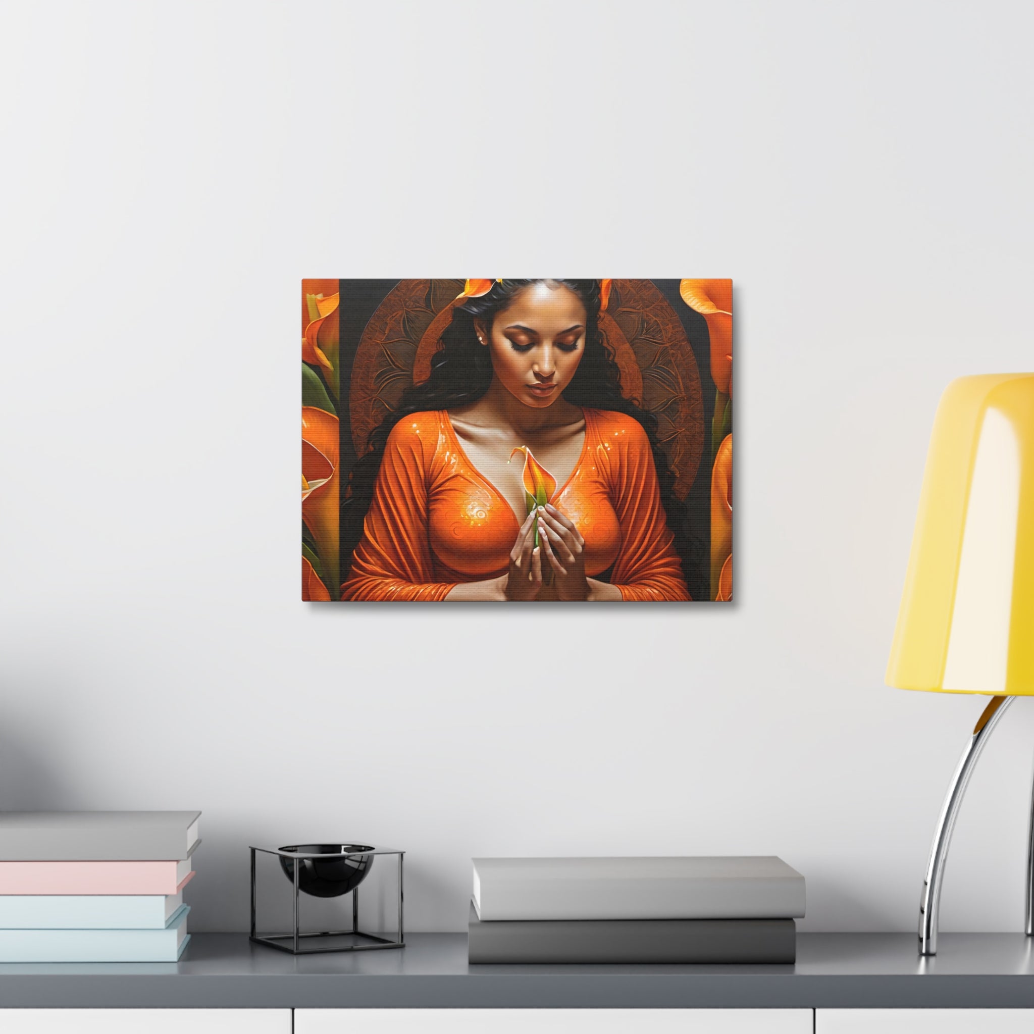 Sacral Chakra Grattude -Stretched Canvas