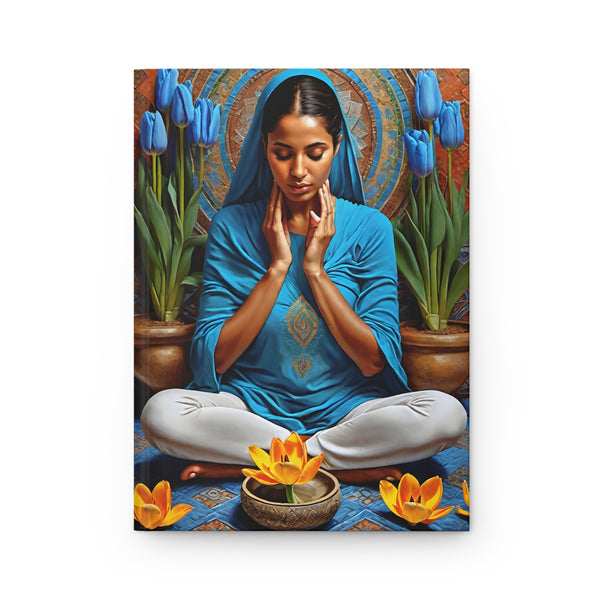 Throat Chakra Meditation - Hardcover Journal Matte