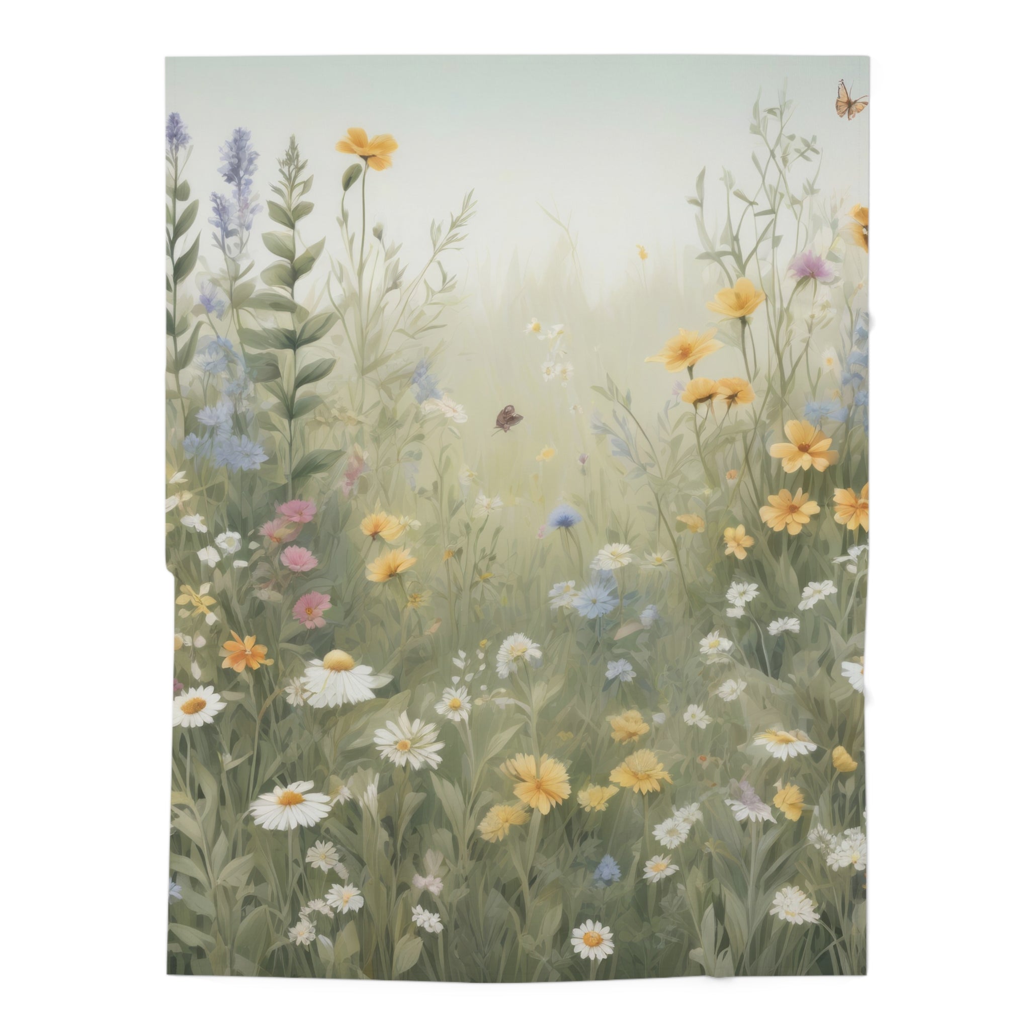 Baby Swaddle Blanket, In the Meadow 1
