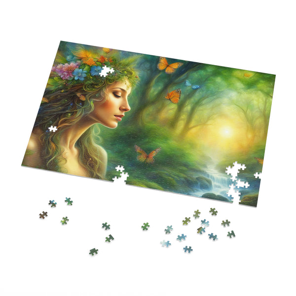 Jigsaw Puzzle (30, 110, 252, 500,1000-Piece)Divine Feminine, Forest Nymph
