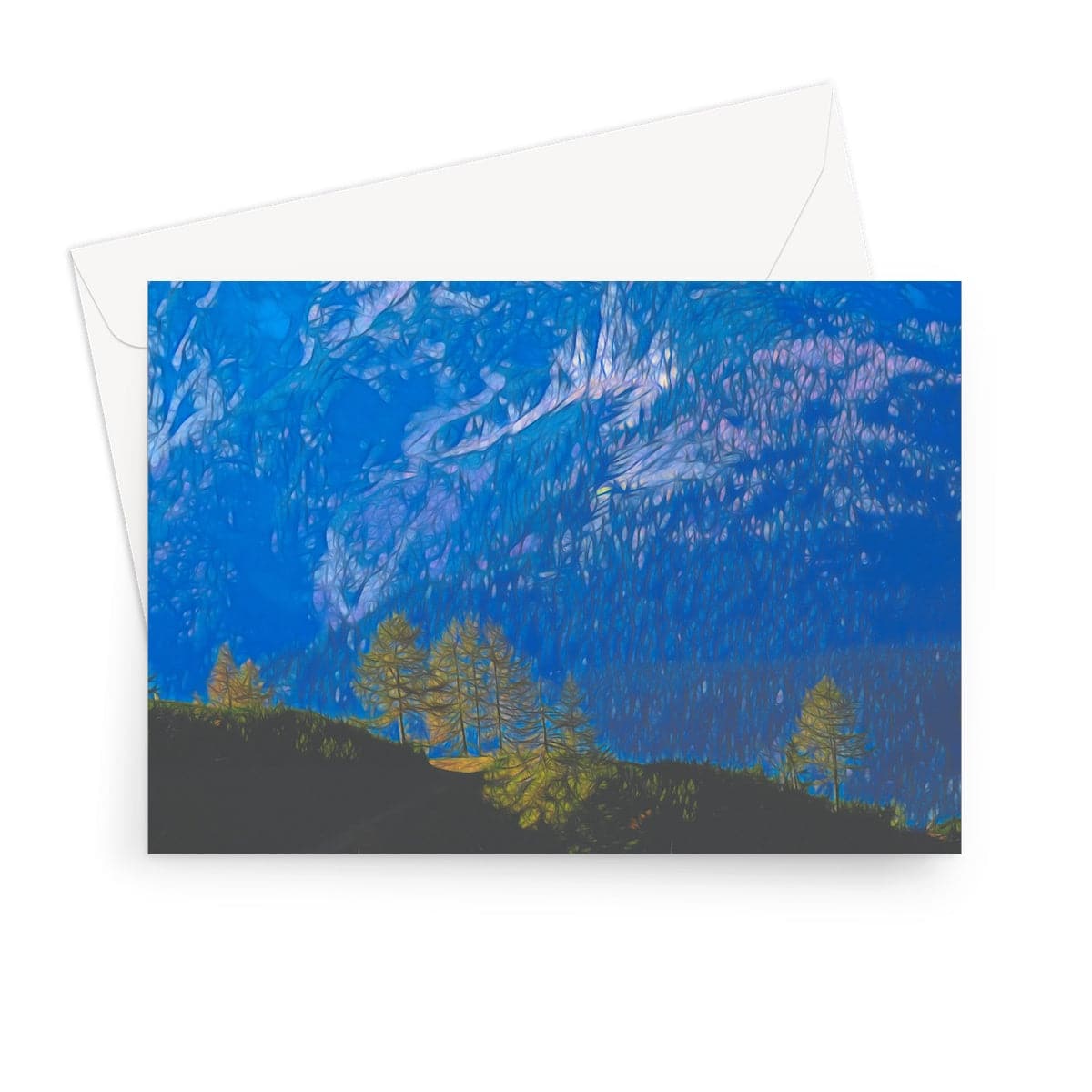 Austrian Valley Greeting Card