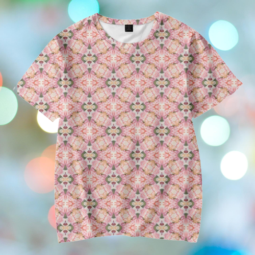 Spring Time Pink flowers  Kids' Short T-Shirts, by Sensus Studio Design