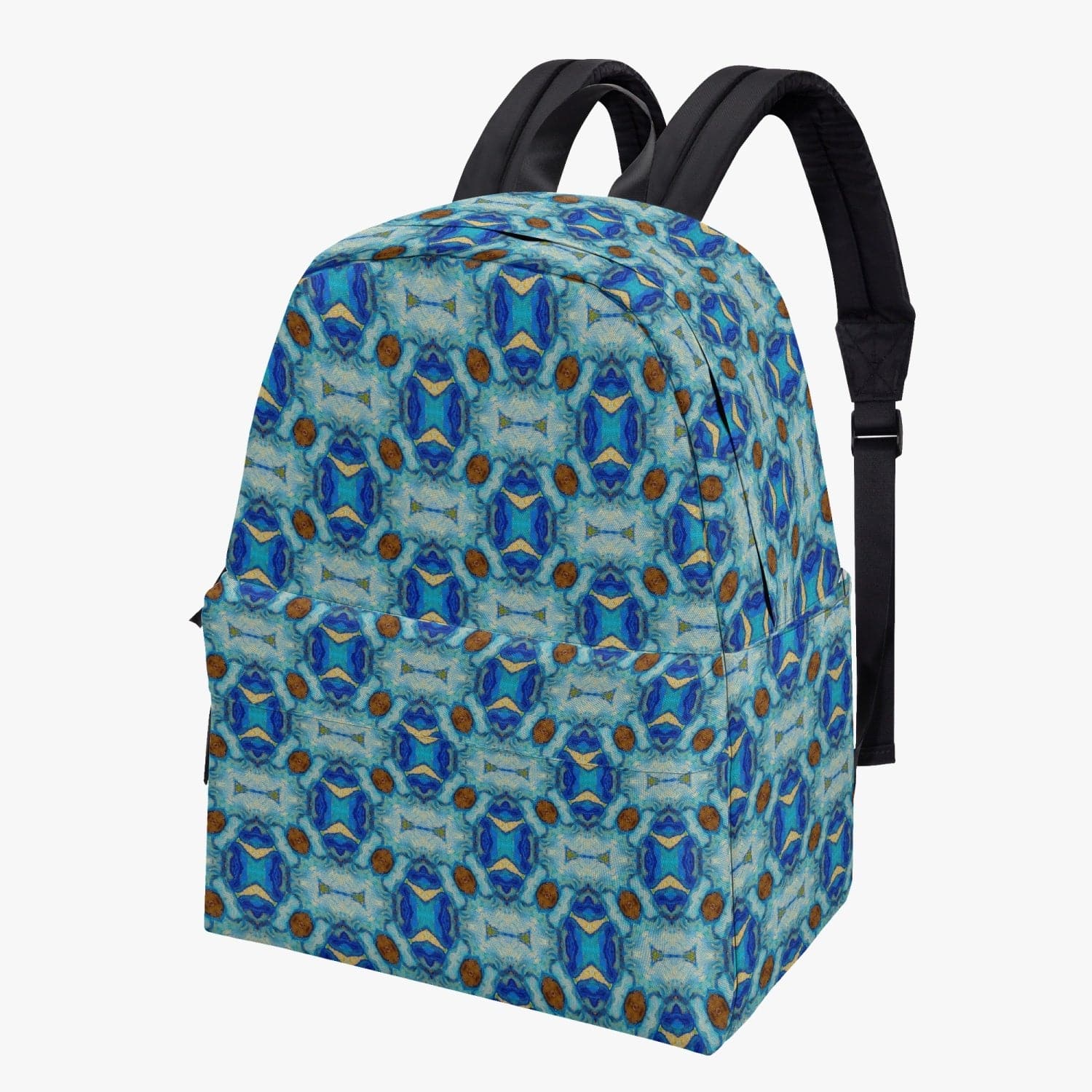 First Steps after Midnight blue,  Canvas Backpack, by Sensus Studio Design