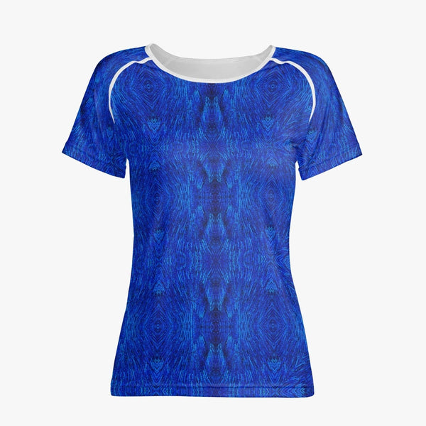 The Third Eye Chacra. Handmade Yoga Top for  Women sports T-shirt, by Sensus Studio Design