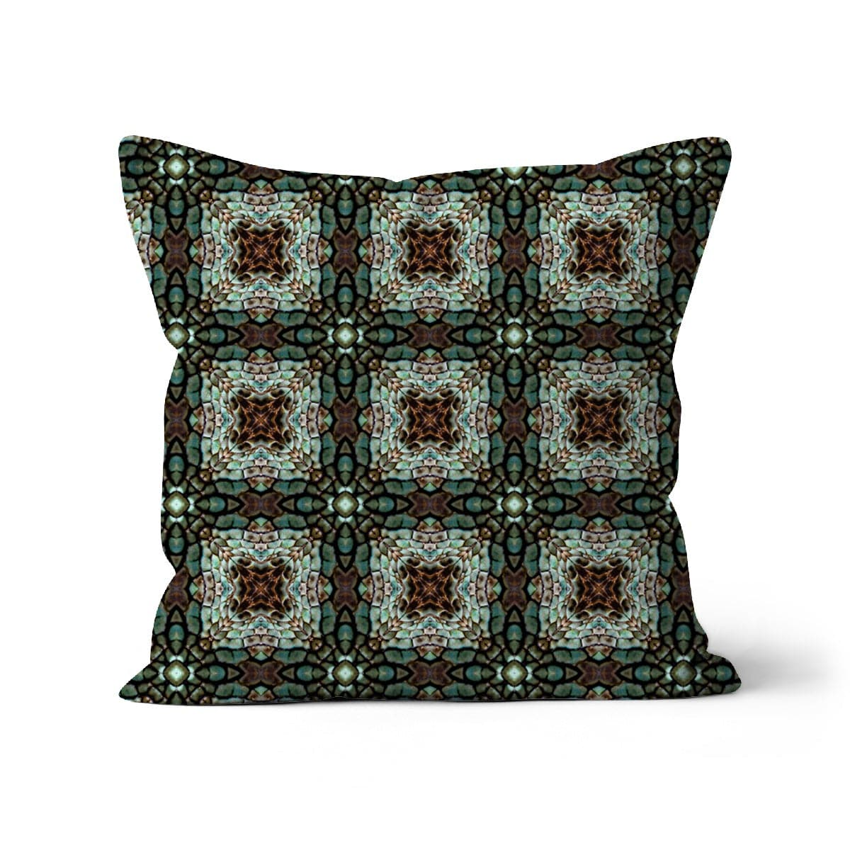 Snake skin pattern I Meditation Pillow/Cushion, by Sensus Studio Design