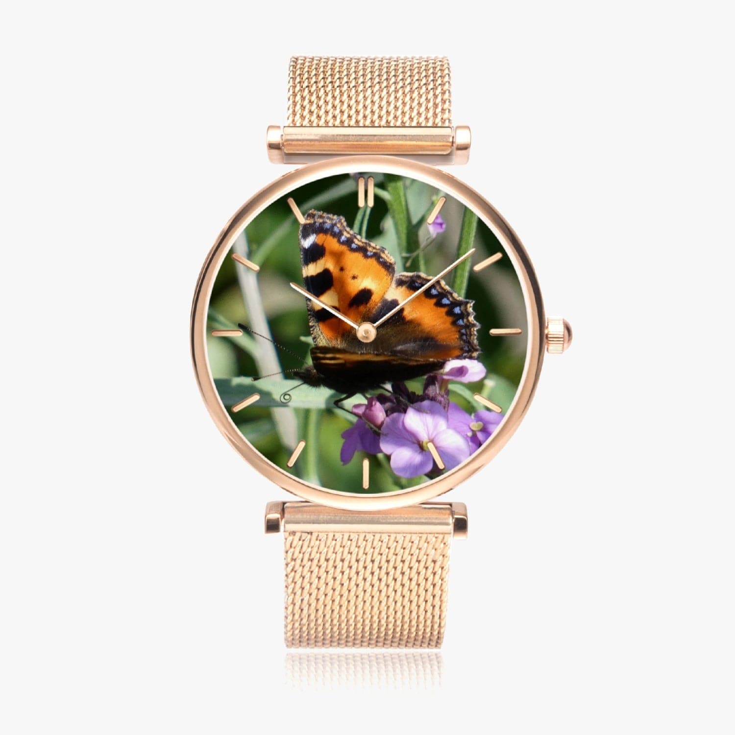 Butterfly_3 New Stylish Ultra-Thin Quartz Watch. Designer watch by Ingrid Hütten