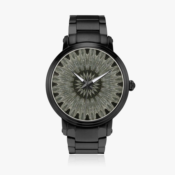 'Flax Structure 5' Steel Strap Automatic Watch at Sensus Studio