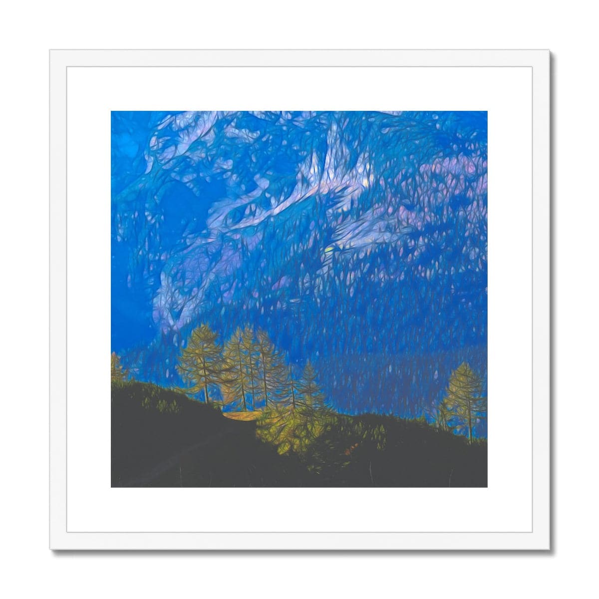 Austrian Valley Framed & Mounted Print