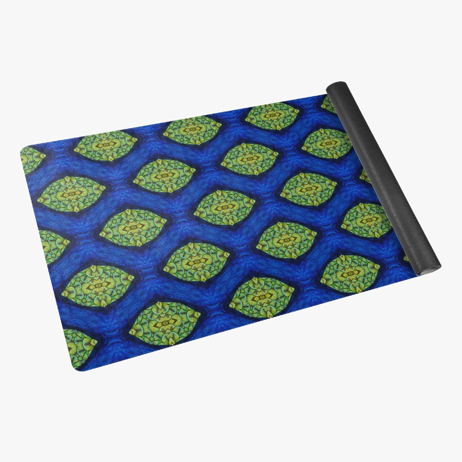 The Heart and Brain Connection  Suede Anti-slip Yoga Mat, by Sensus Stduio Design
