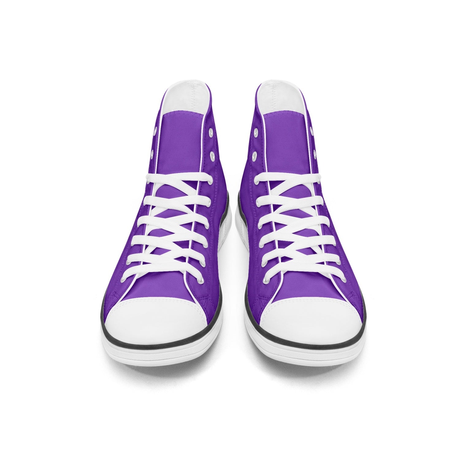 Grape Purple So 2022 Light Adult High-Top Canvas Shoes
