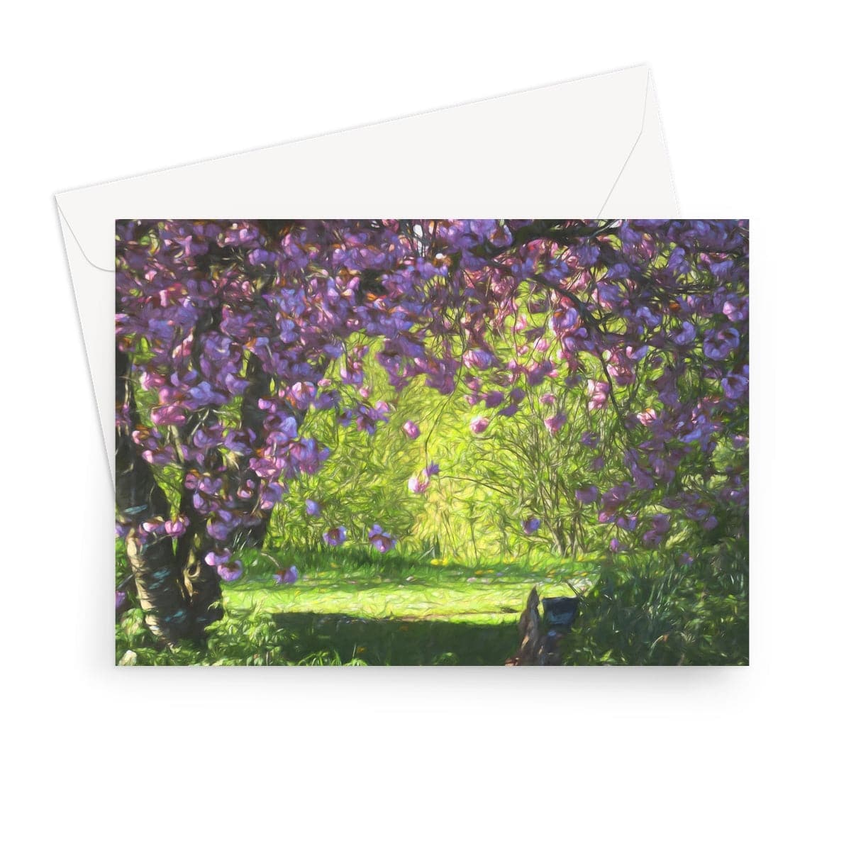 Blossom delight Greeting Card