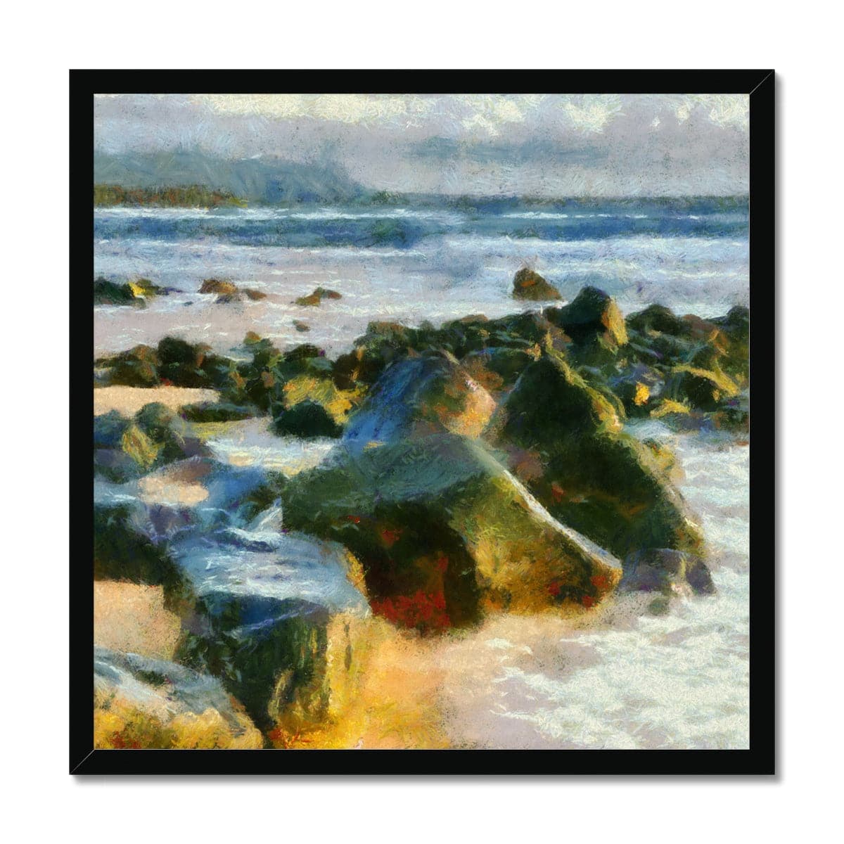 Boulder Beach Framed Print