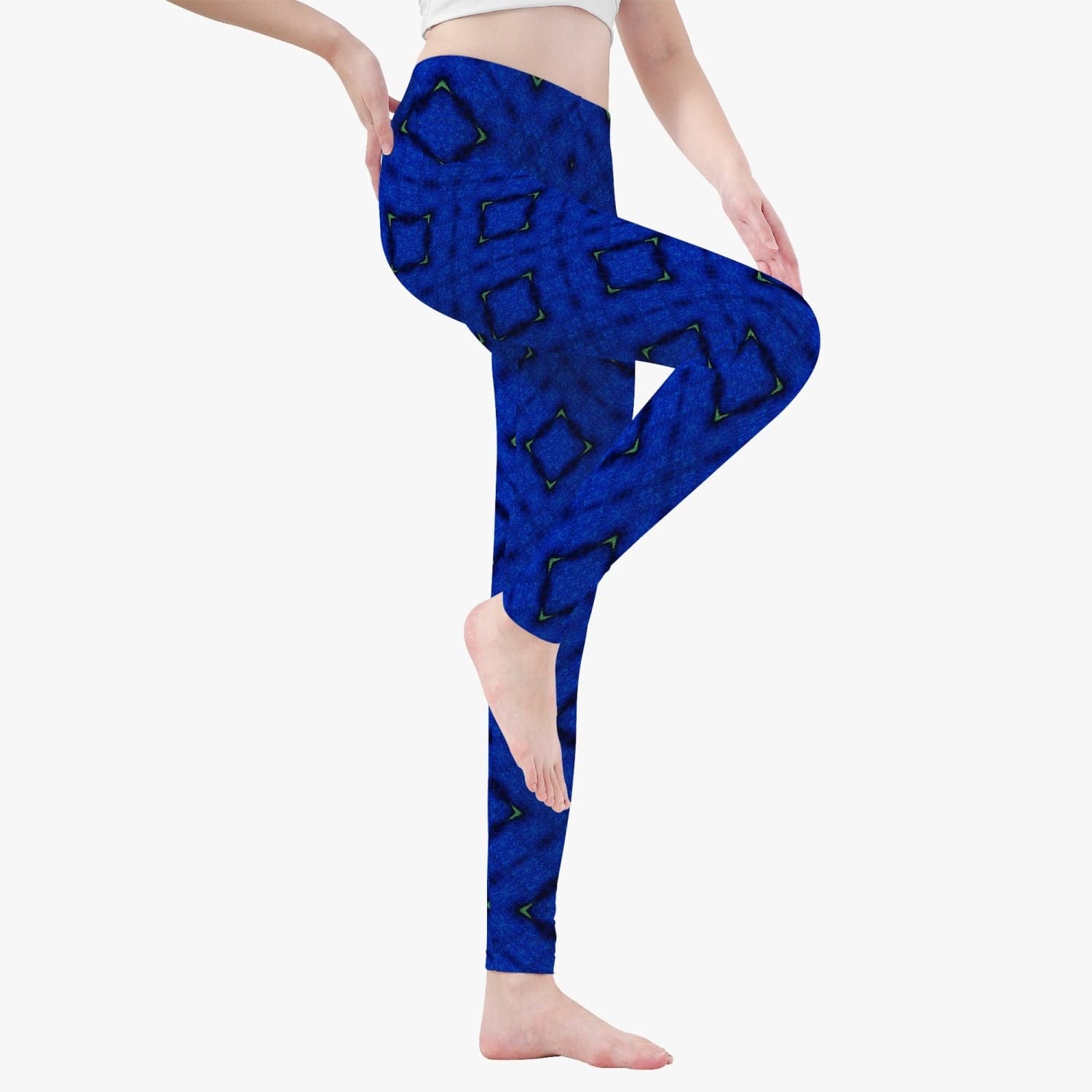Indigo Third Eye Chacra  Yoga Pants, by Sensus Studio Design