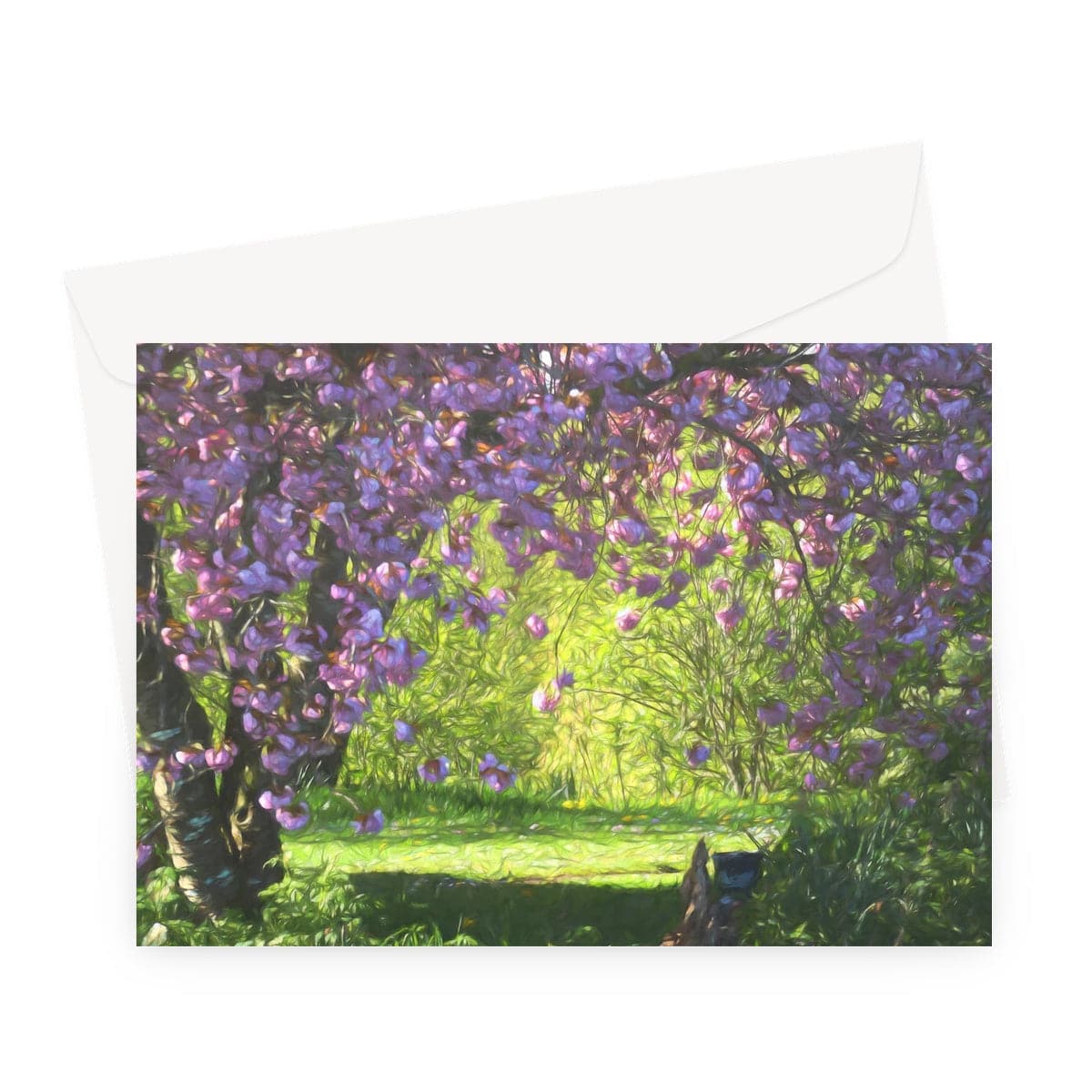 Blossom delight Greeting Card