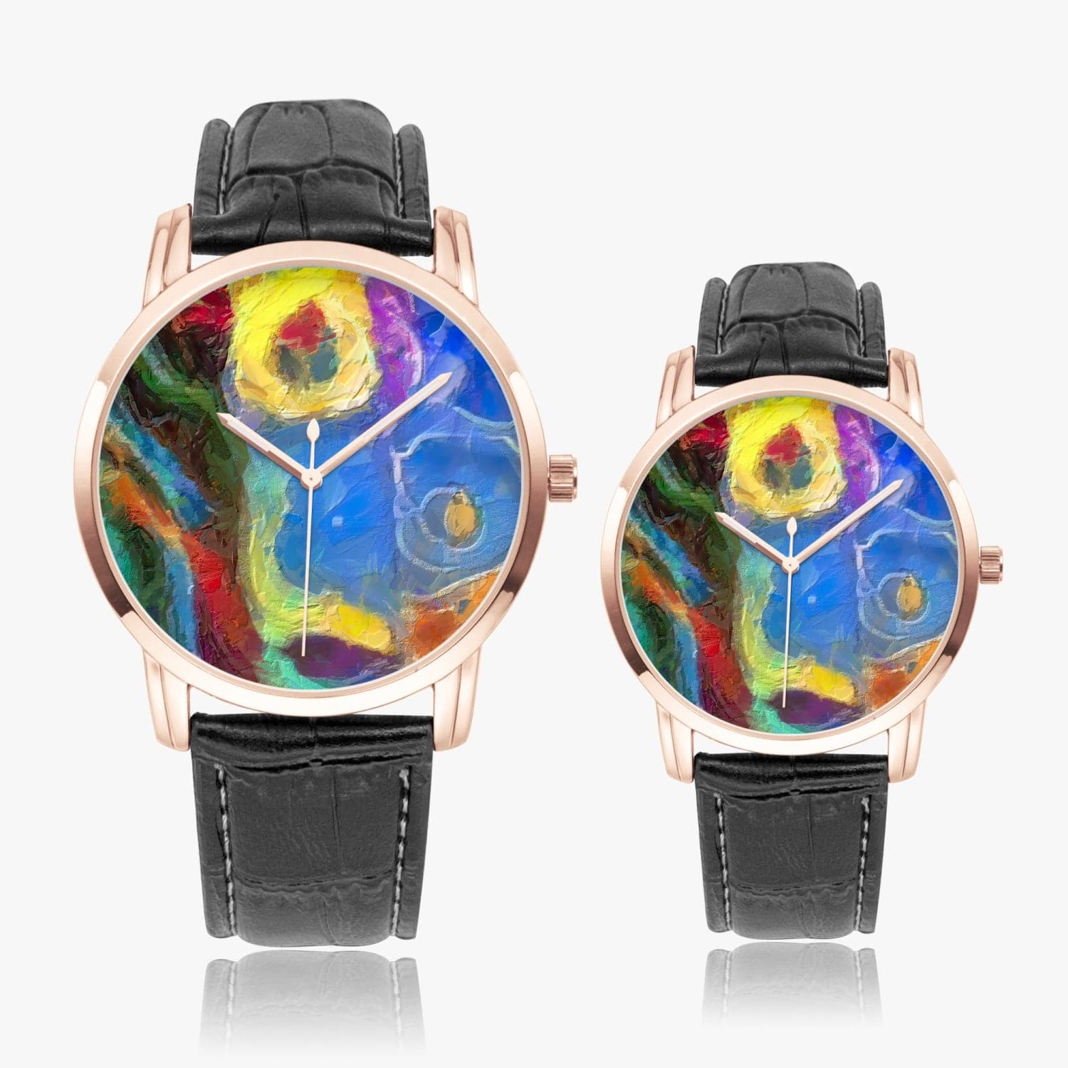 Art in Blue Minor - Wide Type Quartz watch, designed by Sensus Studio Design
