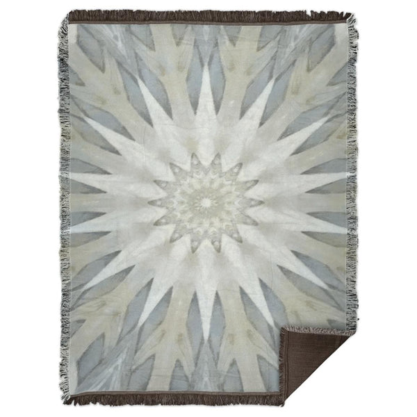 Argent -Thick Soft Woven blanket with tassels 150x200 cm