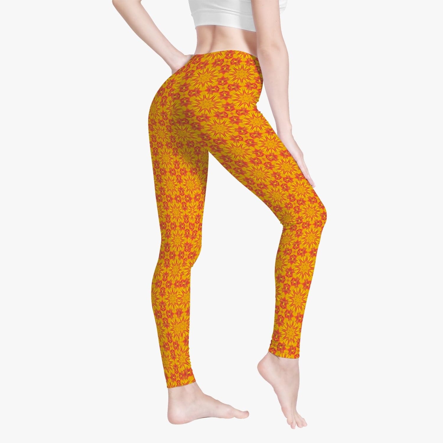 Solar Plexus Yoga Pants, by Sensus Studio Design