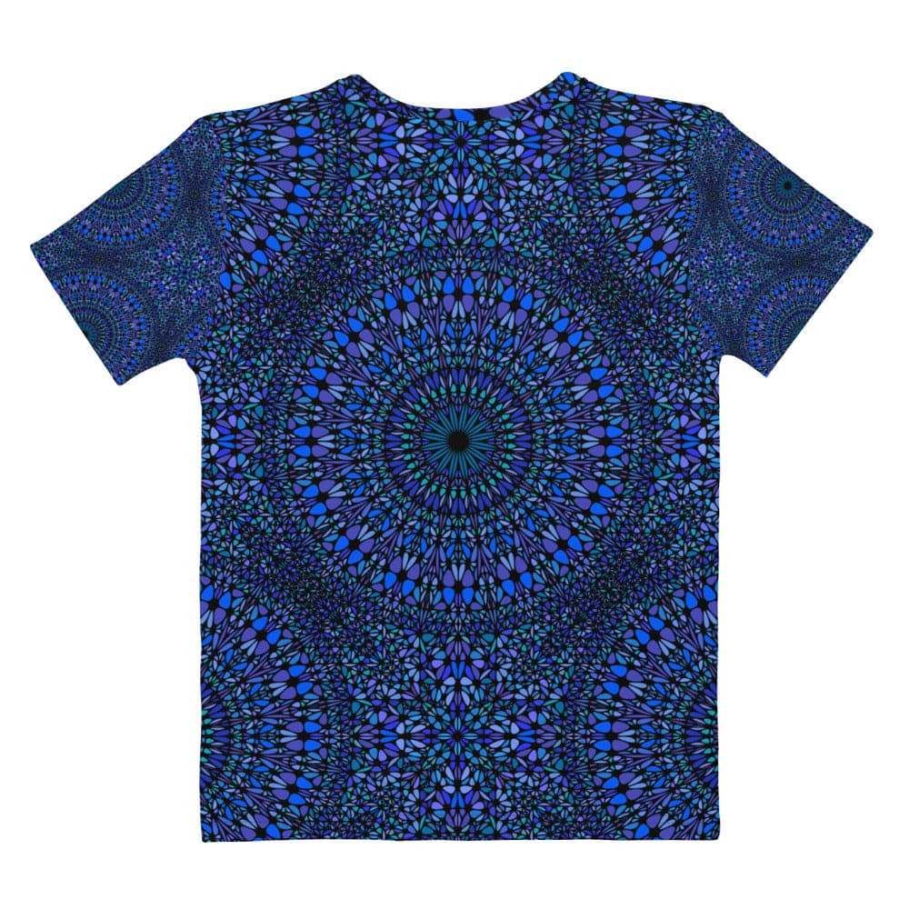 Blue mandala flower, Women's T-shirt