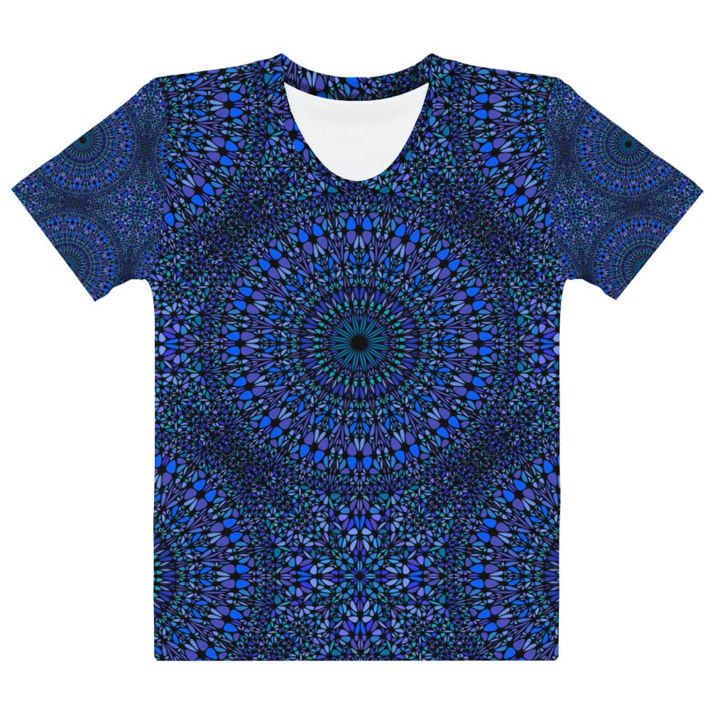 Blue mandala flower, Women's T-shirt