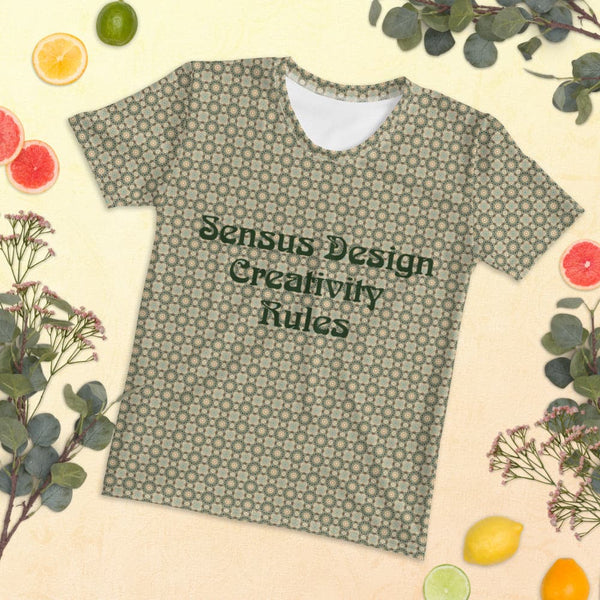 Sensus Design Creativity Rules, Women's T-shirt, by Sensus Studio Design