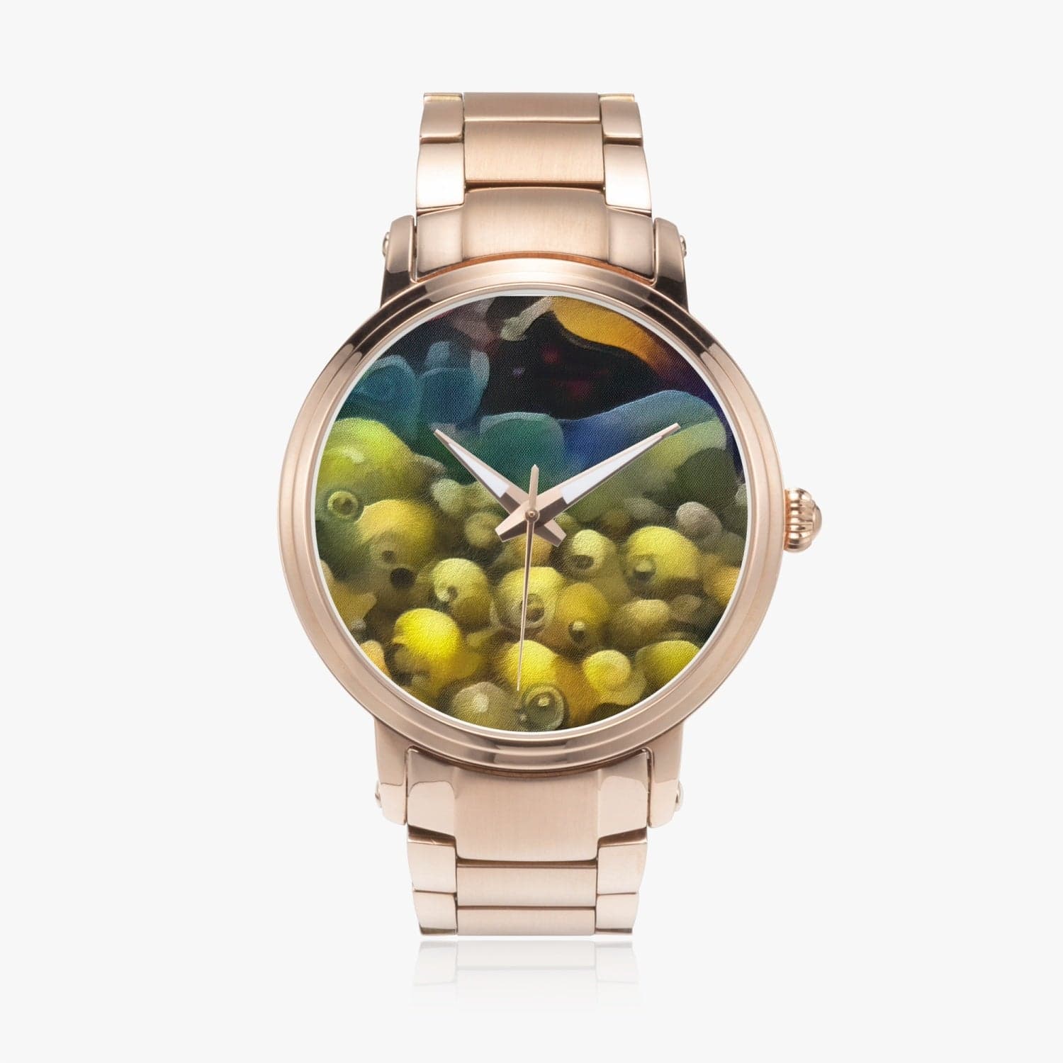 Got Lemons - Steel Strap Automatic Watch, by Sensus Studio Design