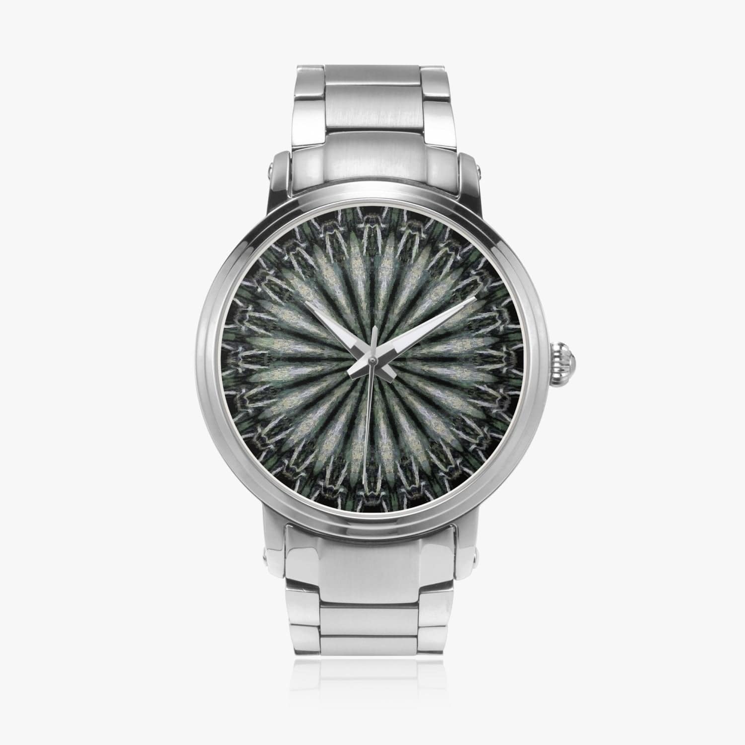 Ornamental Steel Strap Automatic Watch by Sensus Studio