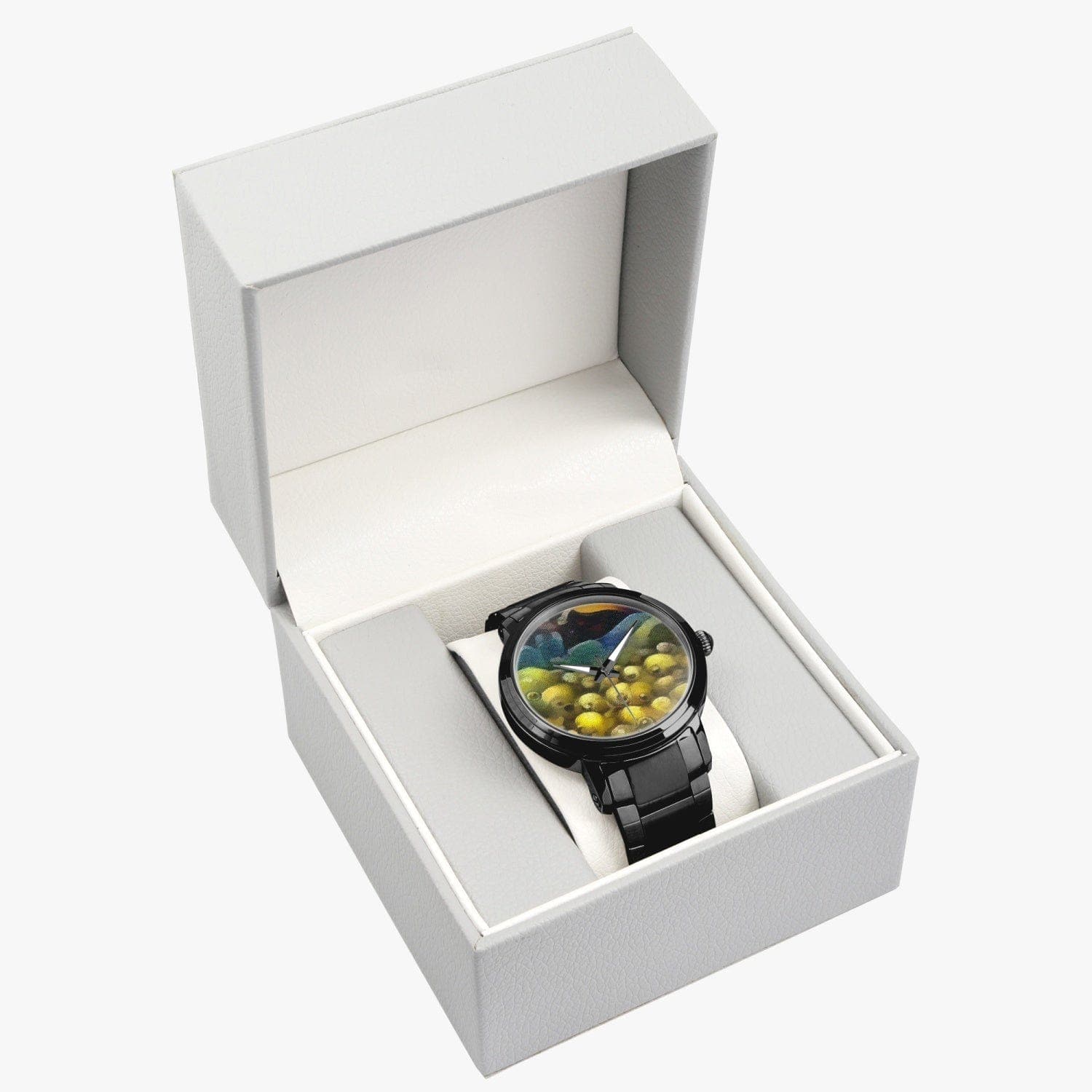 Got Lemons - Steel Strap Automatic Watch, by Sensus Studio Design