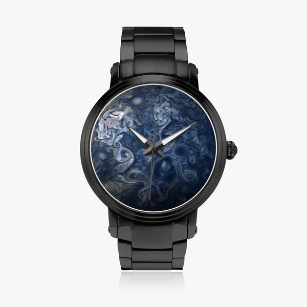 Jupiter Blues, New Steel Strap Automatic Watch, by Sensus Studio