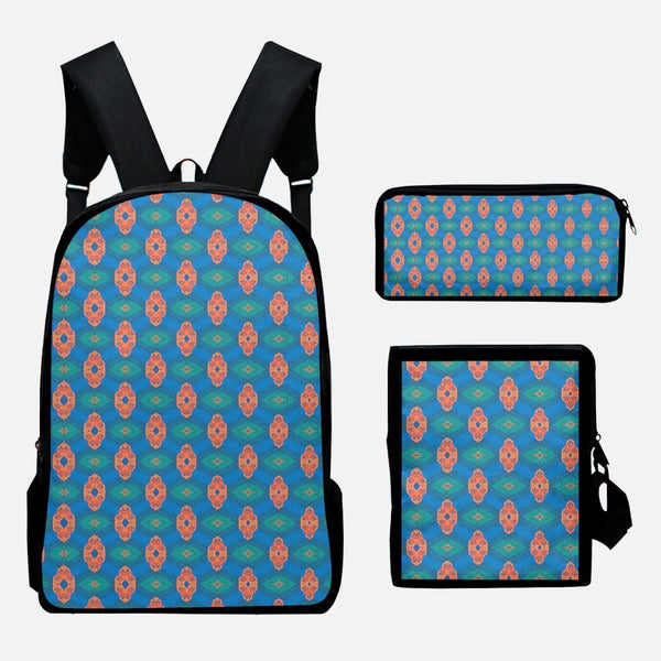 Holiday,  Oxford Bags  Backpack Set 3pcs, designed by Sensus Studio Design