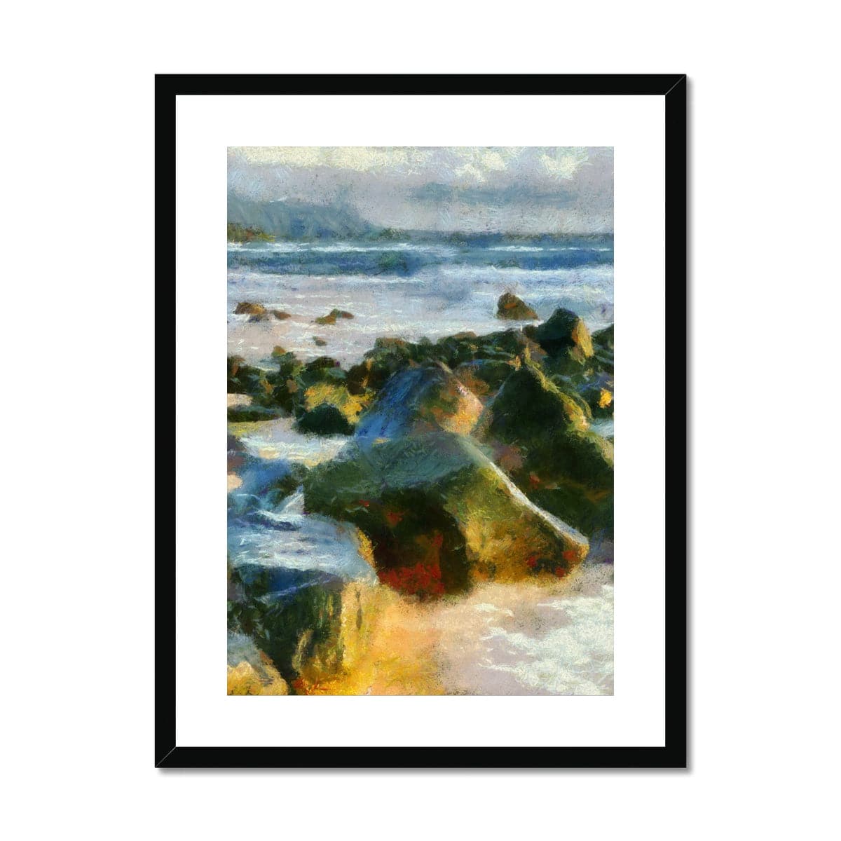 Boulder Beach Framed & Mounted Print