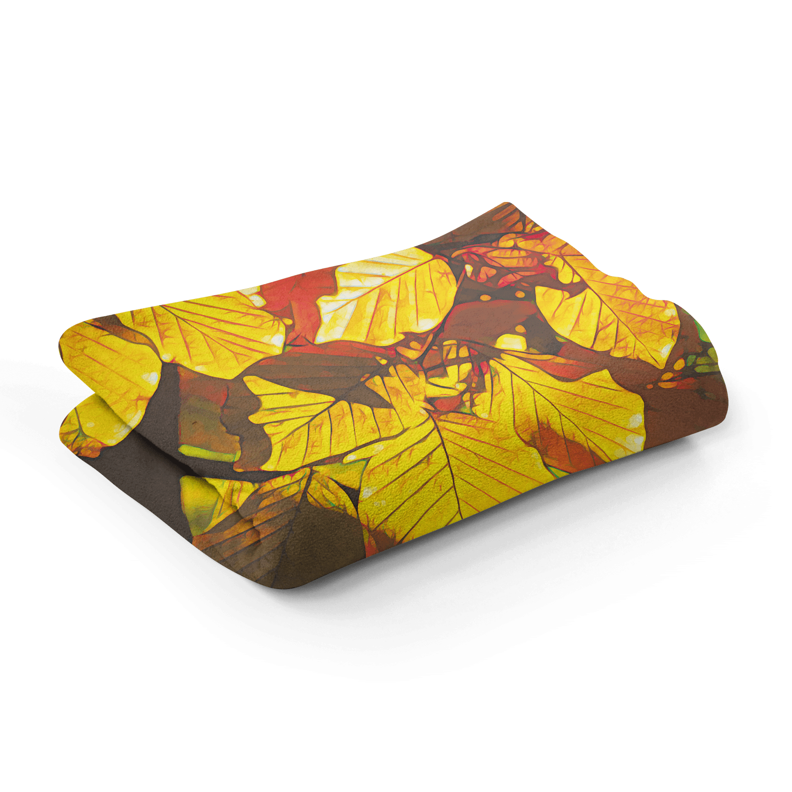 Golden beech leafs,Blanket Premium  200 x 150 cm / 60" x 80"