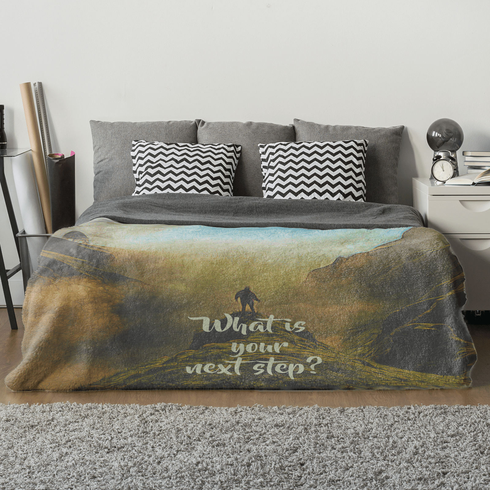 What is your next step? Blanket Premium  200 x 150 cm / 60" x 80"