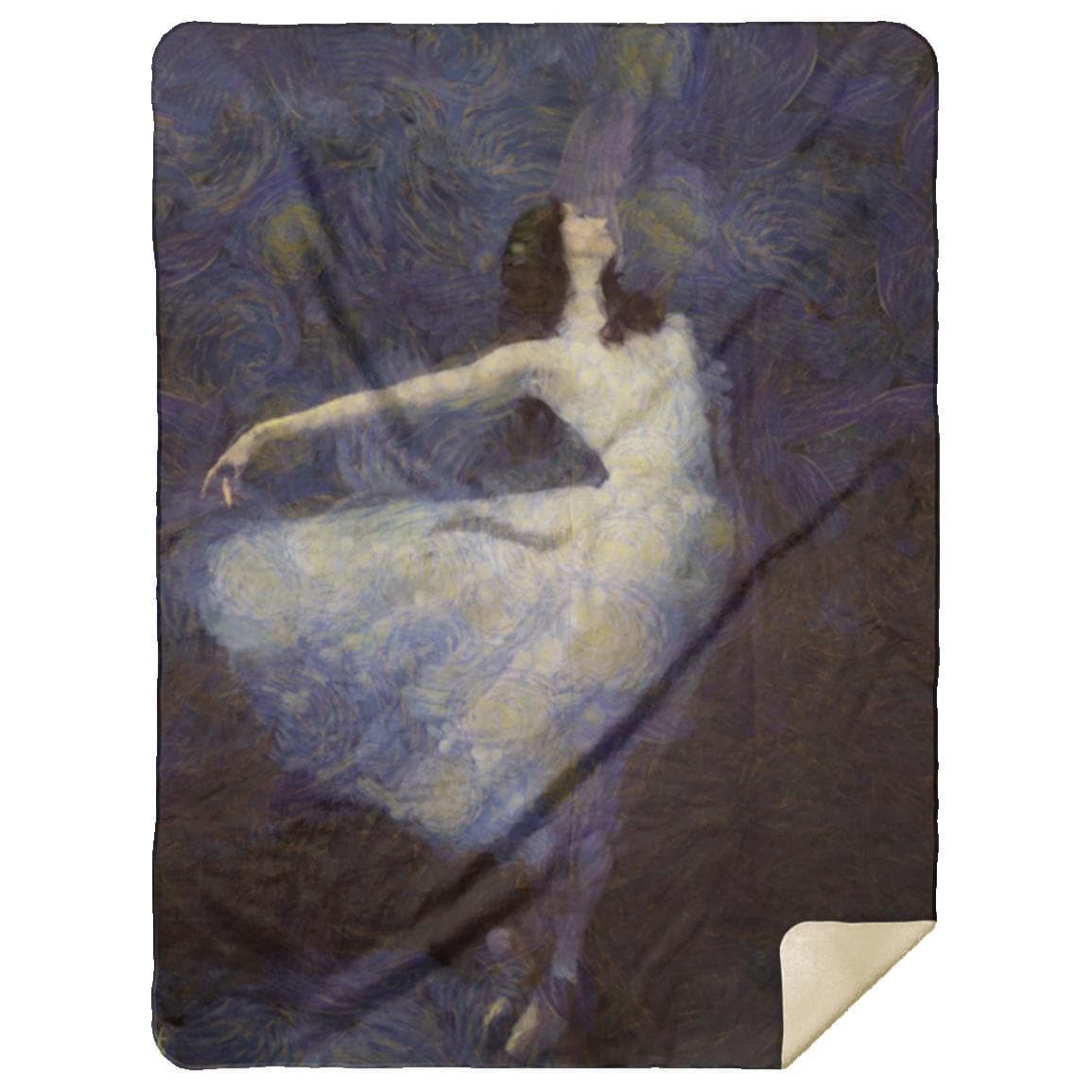 Fairy Dance on Premium Mink Sherpa Blanket 150x200 cm
