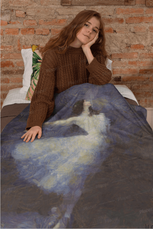 Fairy Dance on Premium Mink Sherpa Blanket 150x200 cm