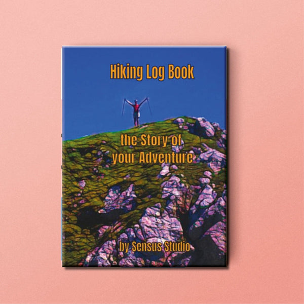 Hiking Log Book/Journal, the Story of your Adventure, by Sensus Studio Design