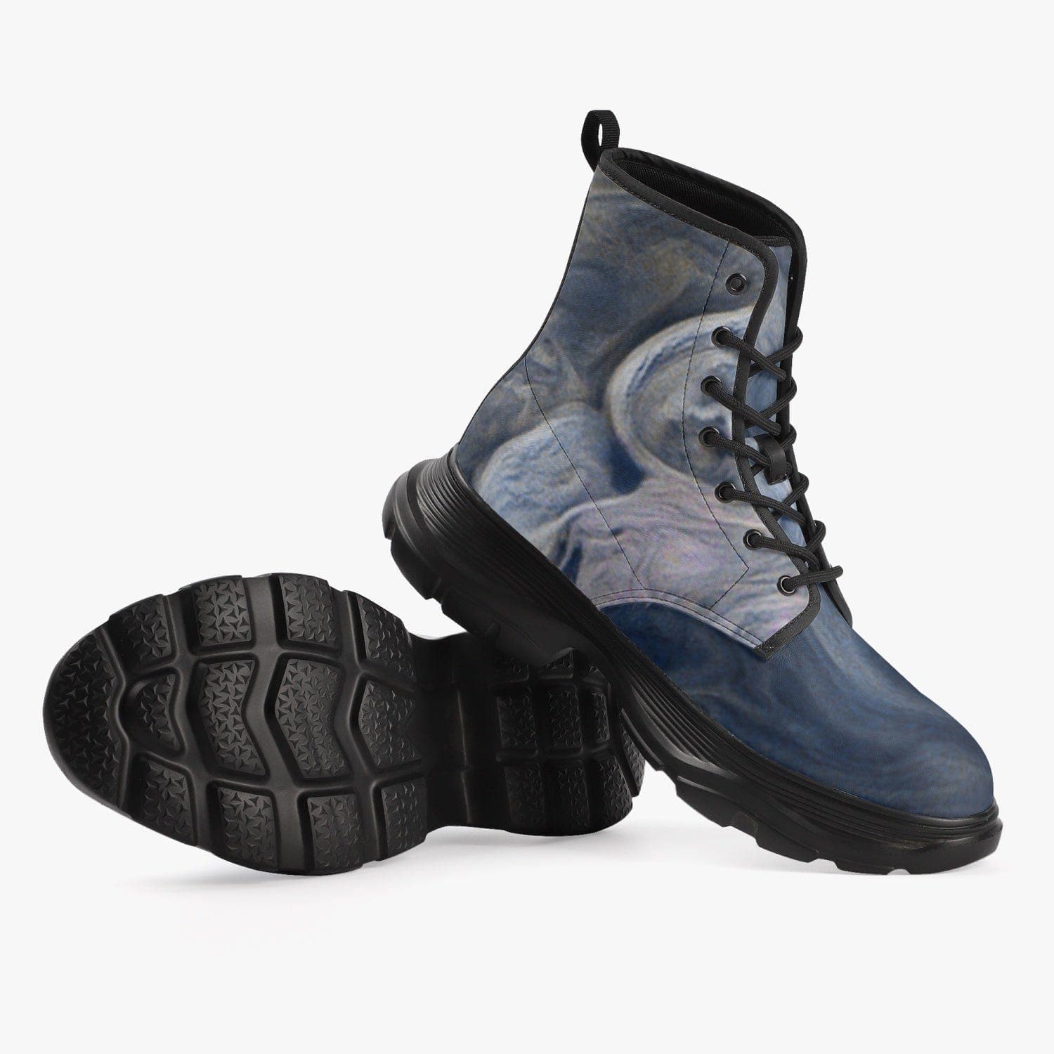 Jupiter's Southpole. Casual Leather Chunky Boots, Designed by Sensus Studio Design