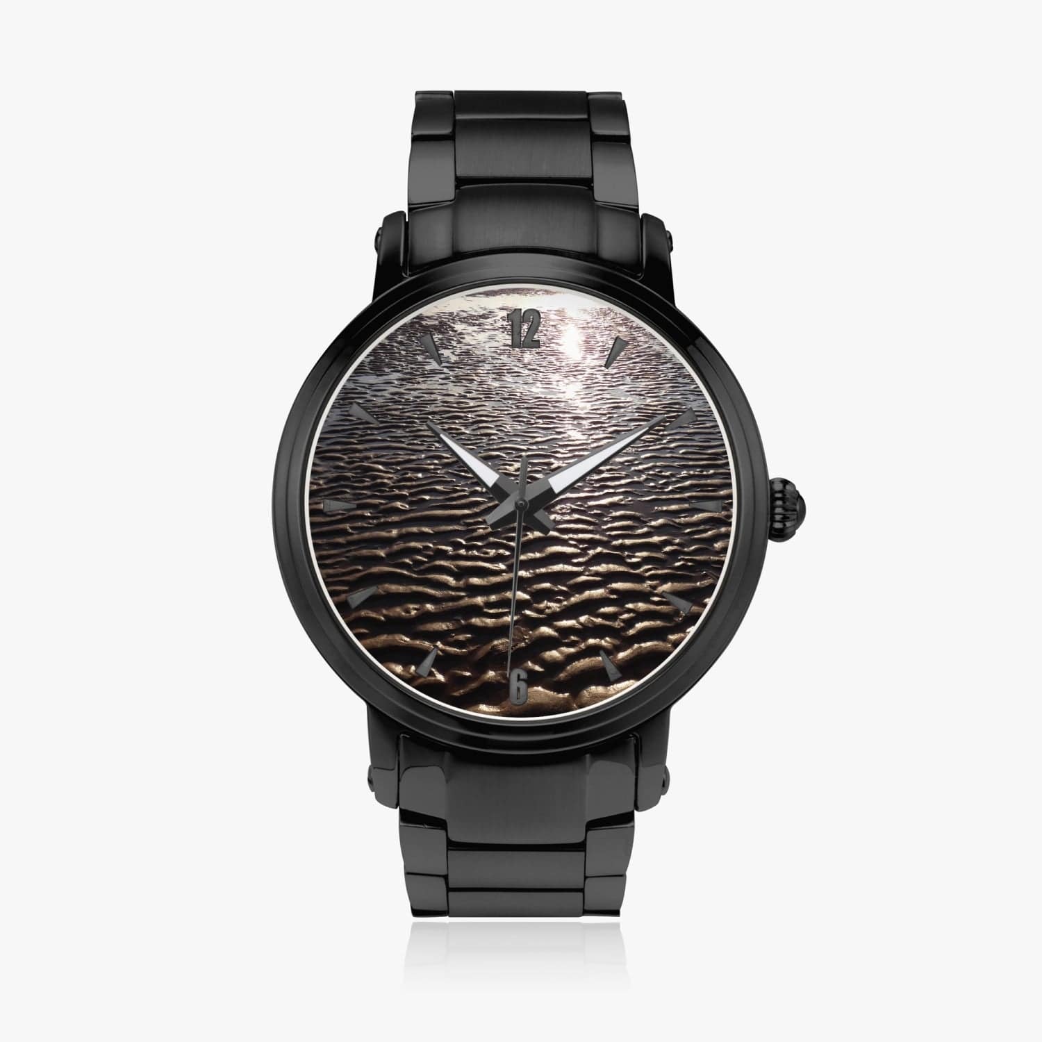 Sand relief. New Steel Strap Automatic Watch, by Sensus Studio Design