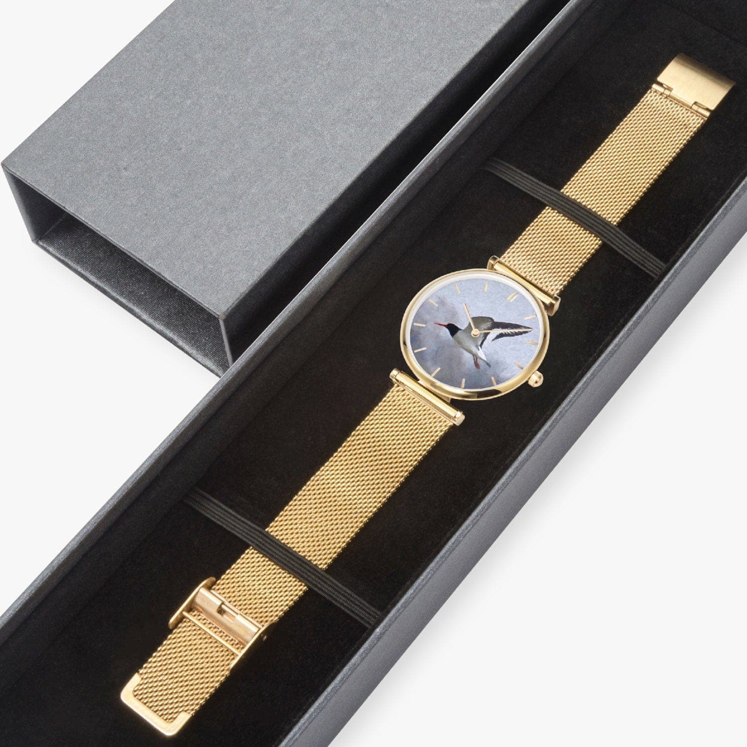Time flies. New Stylish Ultra-Thin Quartz Watch (With Indicators), by Sensus Studio Design