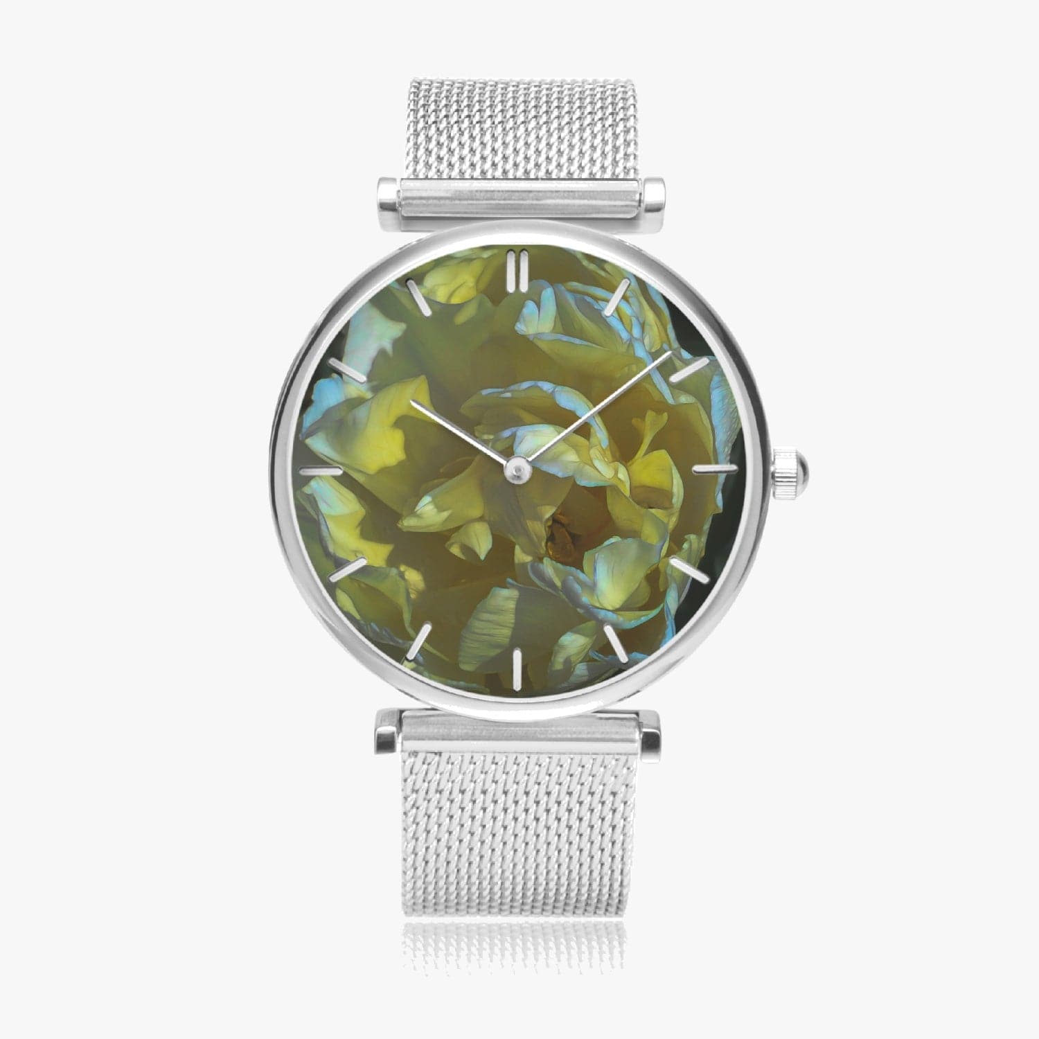 Bridal tulip New Stylish Ultra-Thin Quartz Watch (With Indicators), by Sensus Studio