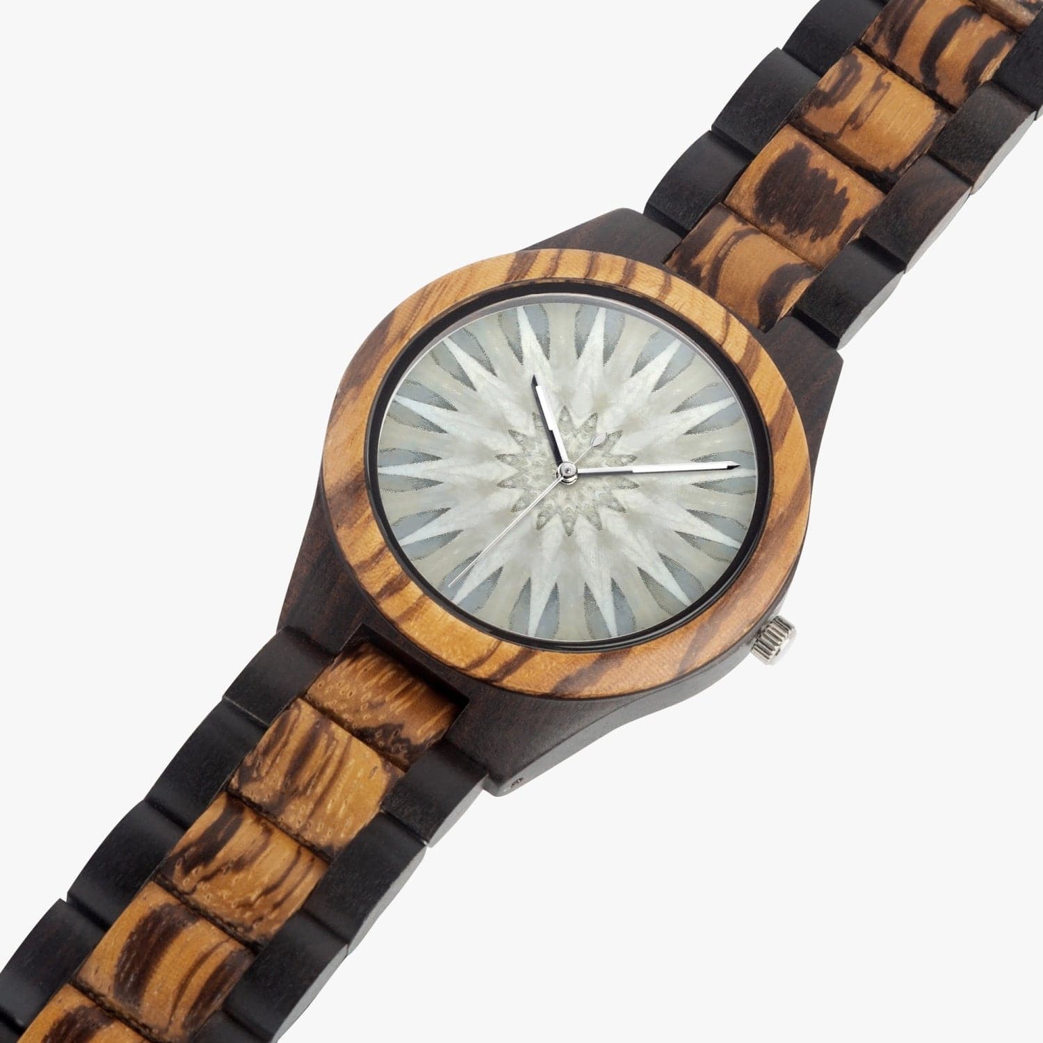 Argent.  Ebony Wooden Watch . Designer watch by Humphrey Isselt