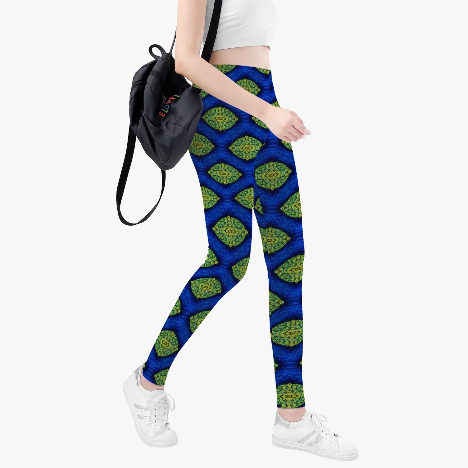 The Heart and Brain Connection Yoga Pants, by Sensus Studio Design