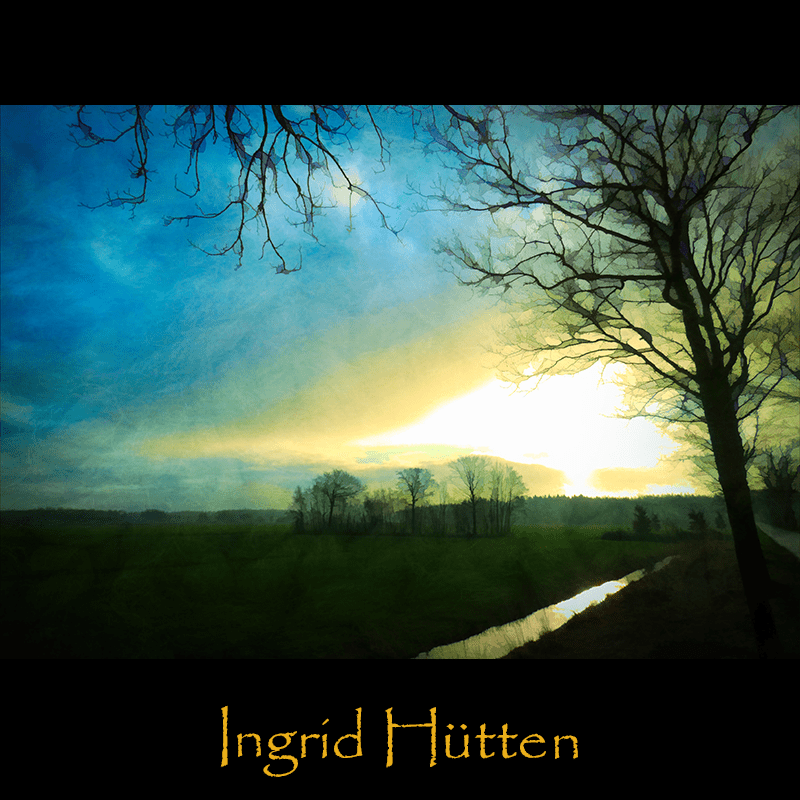 Early morning in Friesland, by Ingrid Hütten