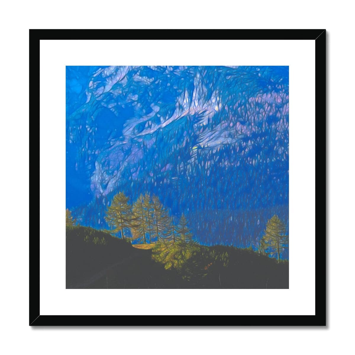 Austrian Valley Framed & Mounted Print