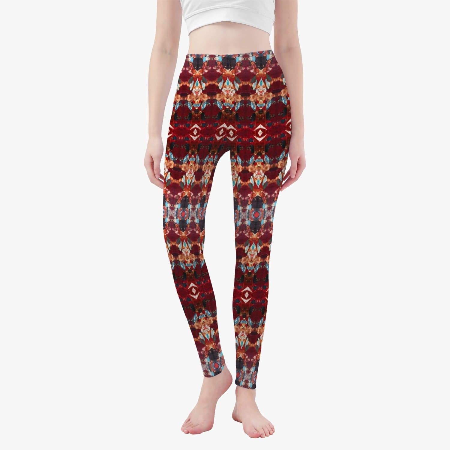 Gratitude Meditative Inspirations Yoga Pants/ Leggings for Women, by Sensus Studio Design
