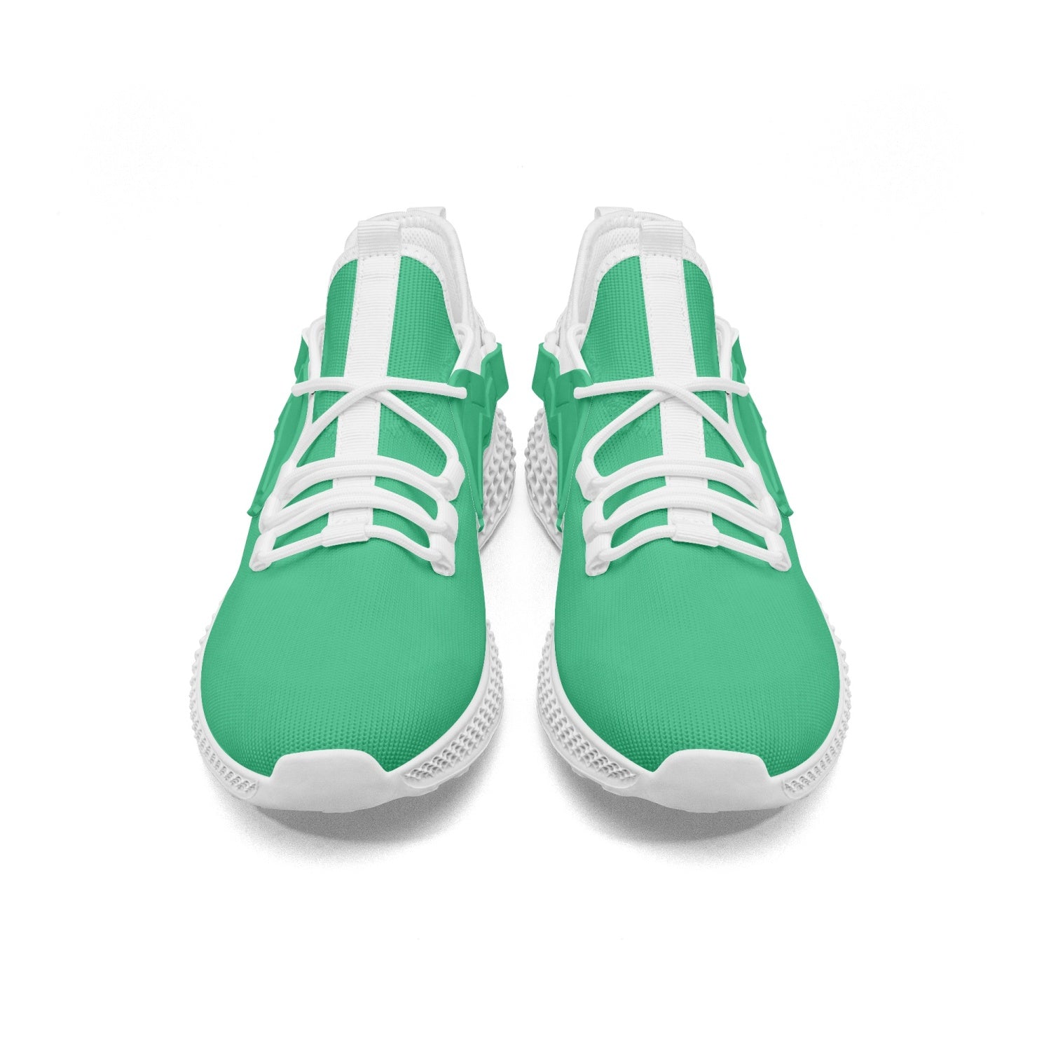 Unisex Summer Green Net Style Mesh Knit Sneakers